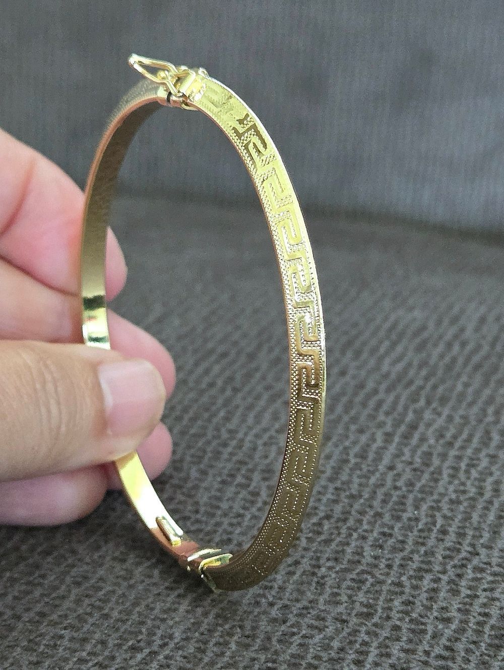 Mia Fiore Gold💛 Ridged Greek🇬🇷 Key🔑 Bracelet - NWT - Picture 9 of 16